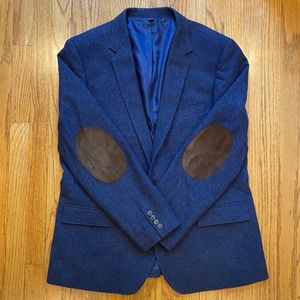 J. Crew Wool Elbow Suede Patch Sport Coat